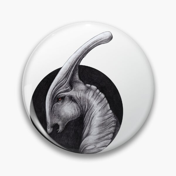 Item preview, Albino Parasaurolophus Walkeri - Paleo Portrait designed and sold by MonoMano.