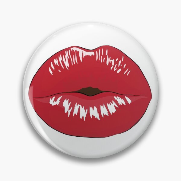 Item preview, Red Pouty Lips Drawing designed and sold by cgroenewald.
