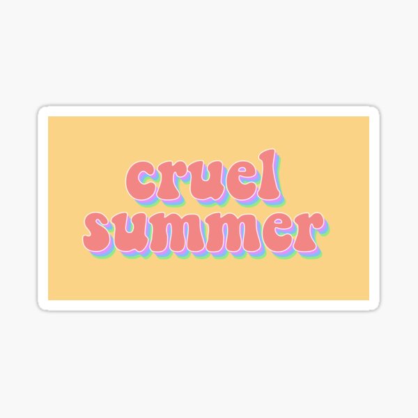 Vista previa del artículo con la obra «cruel verano 1», diseñado y vendido por sad prose.