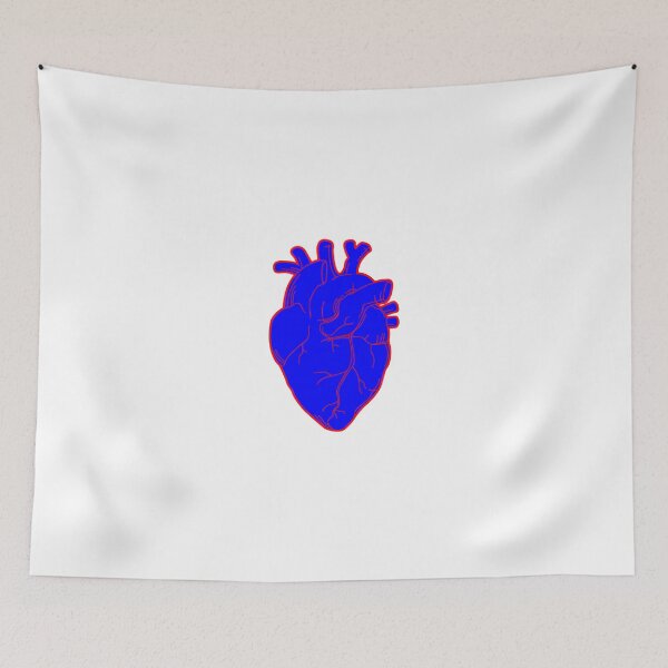 Item preview, Heart Blue Pop designed and sold by LaftaDesign.