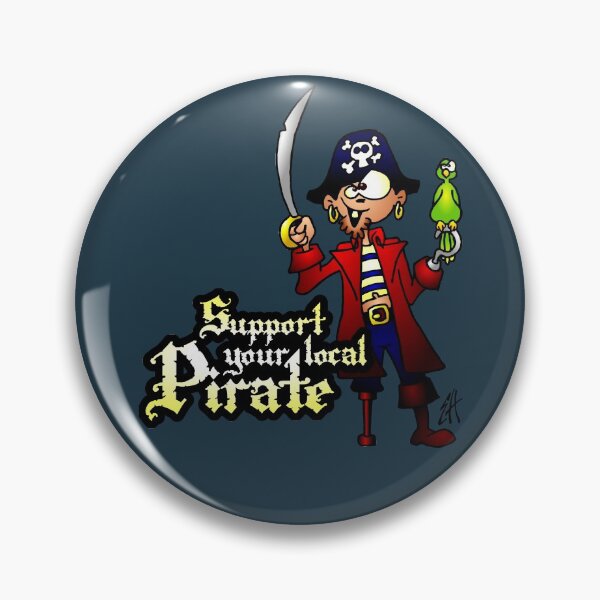 Item preview, Support your local Pirate designed and sold by cardvibes.