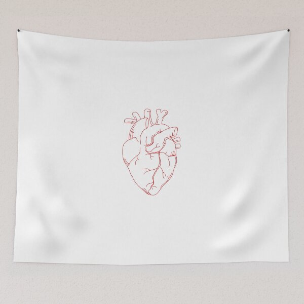Item preview, One line Heart designed and sold by LaftaDesign.