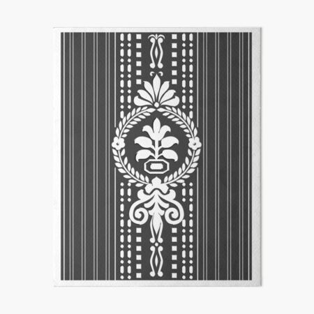 Artikel-Vorschau von Blume mit Lorbeerkranz monochrom, designt und verkauft von pASob-dESIGN.