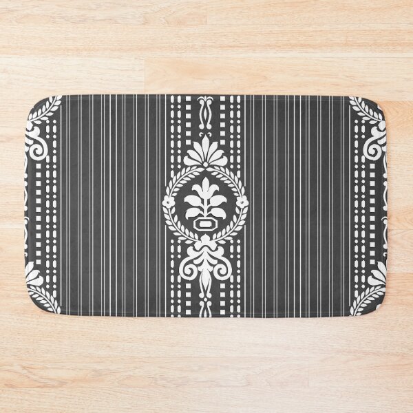 Item preview, Blume mit Lorbeerkranz monochrom designed and sold by pASob-dESIGN.