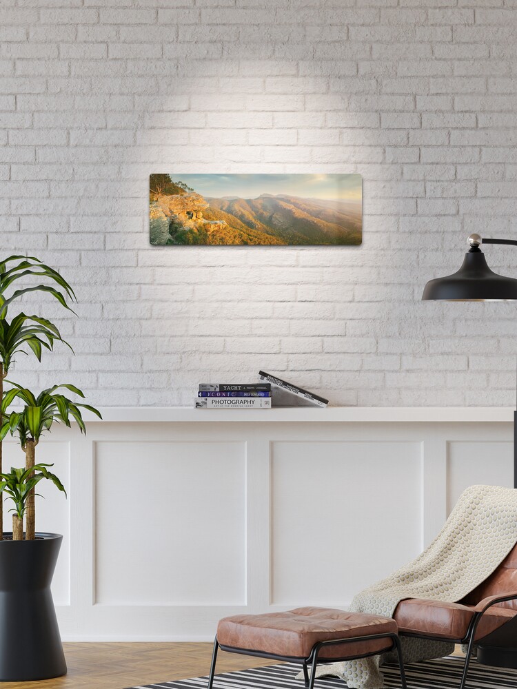 Thumbnail 1 of 4, Metal Print, Balconies Sunset, Grampians National Park, Victoria, Australia designed and sold by Michael Boniwell.