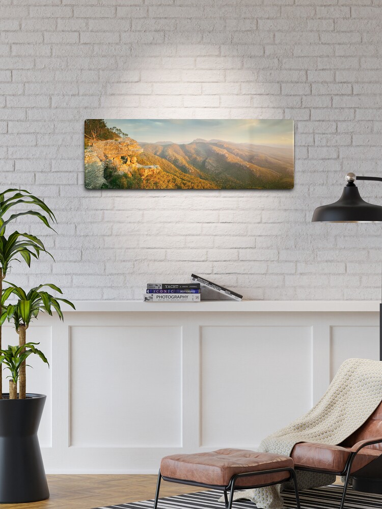Thumbnail 1 of 4, Metal Print, Balconies Sunset, Grampians National Park, Victoria, Australia designed and sold by Michael Boniwell.