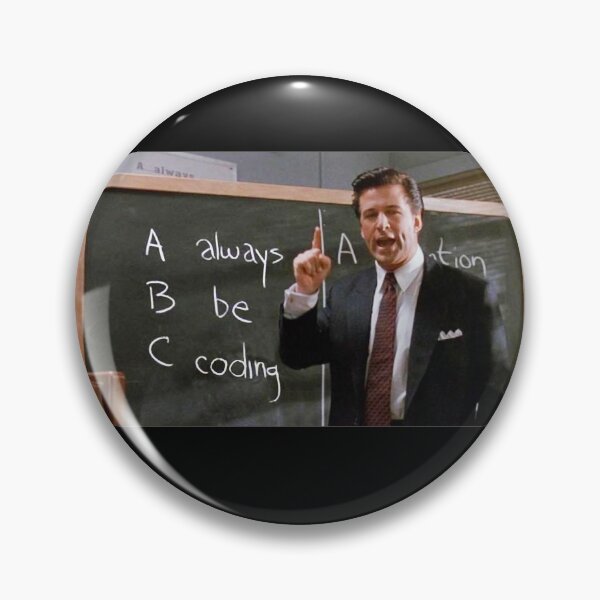 Item preview, Always Be Coding designed and sold by suranyami.