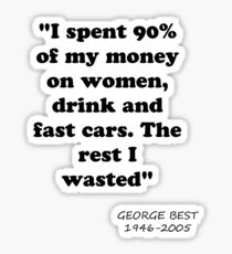George Best Sticker