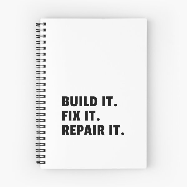 Item preview, Build it Fix it Repair it designed and sold by leancircuit.