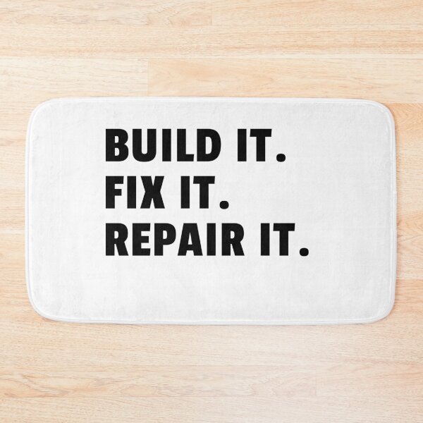 Item preview, Build it Fix it Repair it designed and sold by leancircuit.