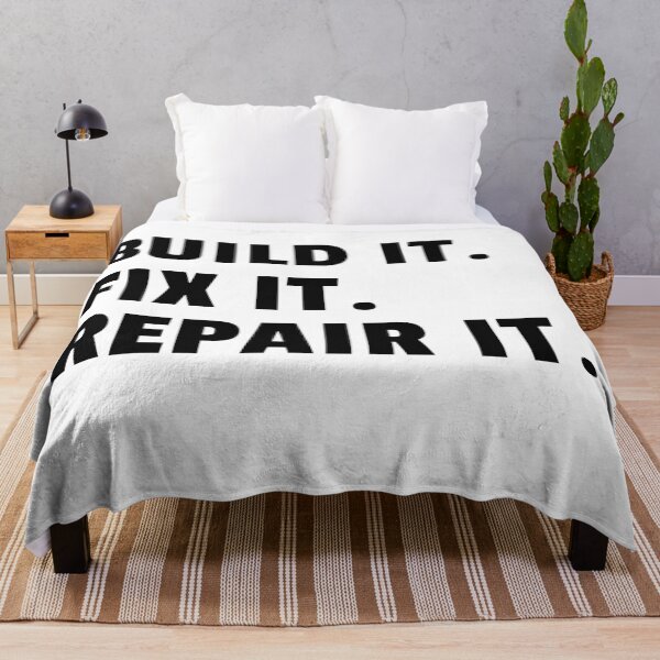 Item preview, Build it Fix it Repair it designed and sold by leancircuit.