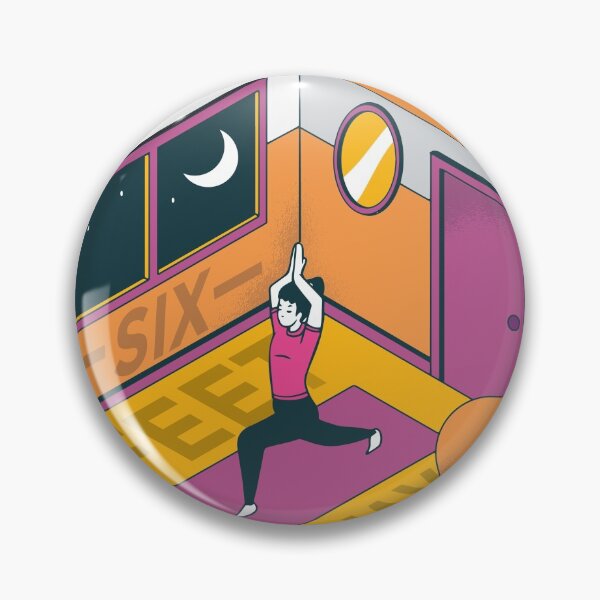 Item preview, isometric home yoga  designed and sold by pirminio.