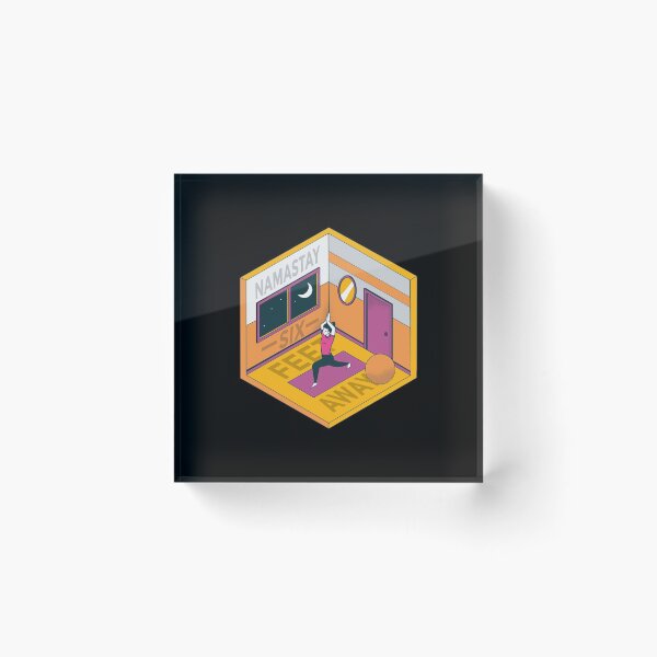 Item preview, isometric home yoga  designed and sold by pirminio.