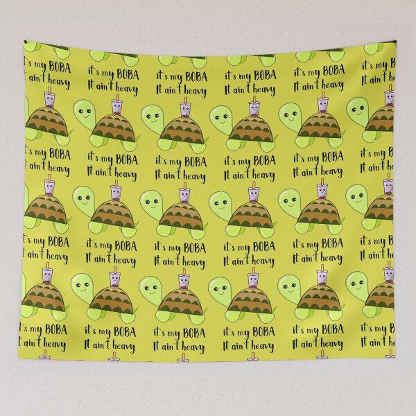 Item preview, Baby Tortoise carrying Boba Tea designed and sold by merchloh128.