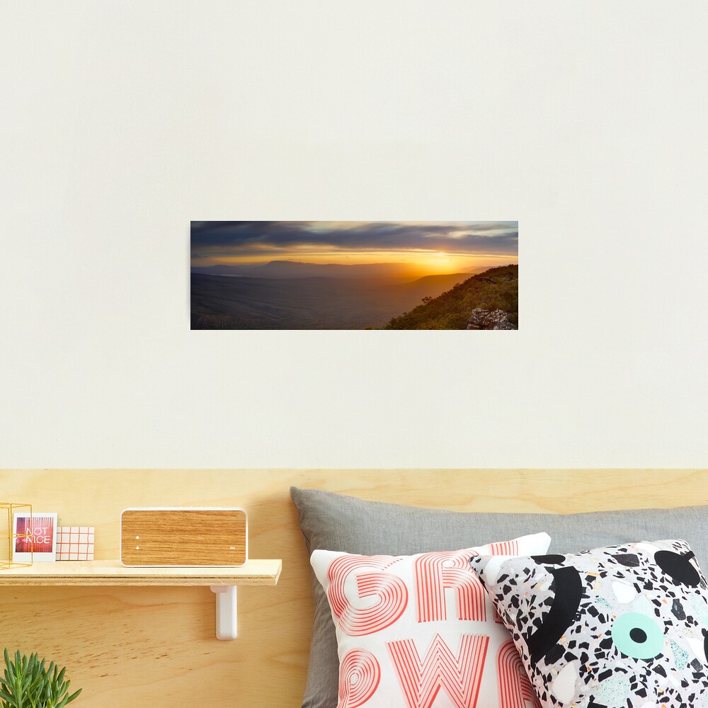 Reeds Lookout, Grampians National Park, Victoria, Australia Photographic Print