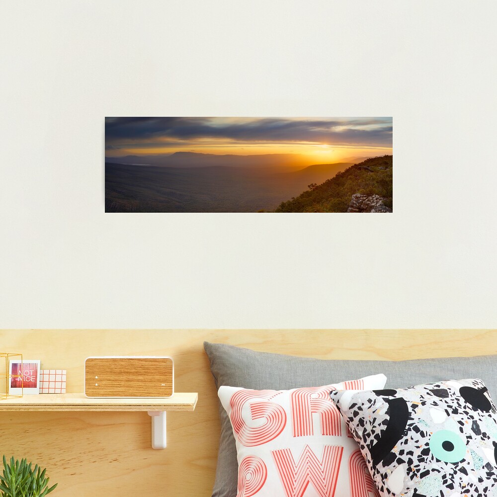 Reeds Lookout, Grampians National Park, Victoria, Australia Photographic Print