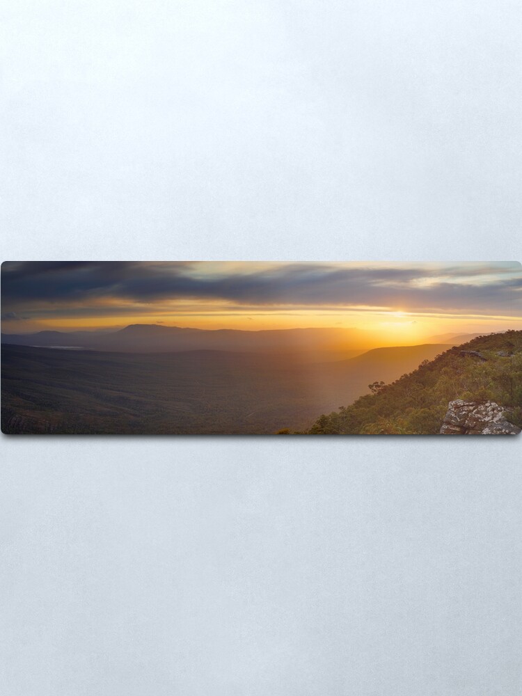 Alternate view of Reeds Lookout, Grampians National Park, Victoria, Australia Metal Print