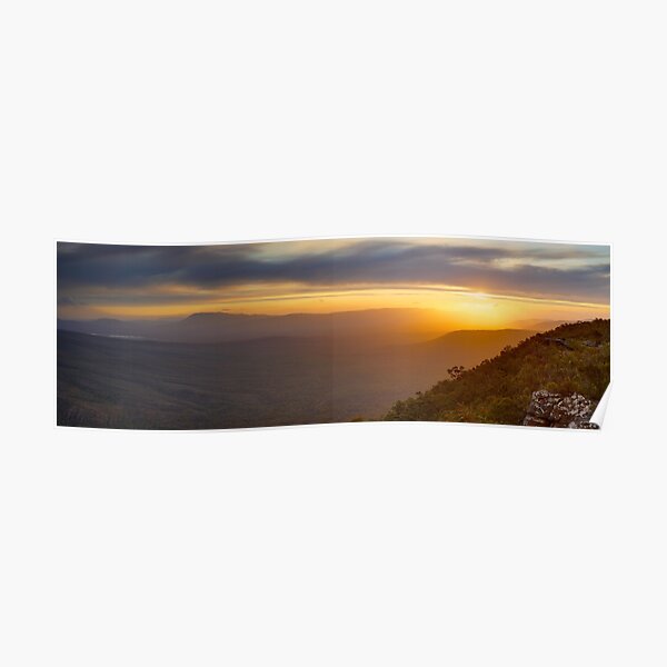 Reeds Lookout, Grampians National Park, Victoria, Australia Poster
