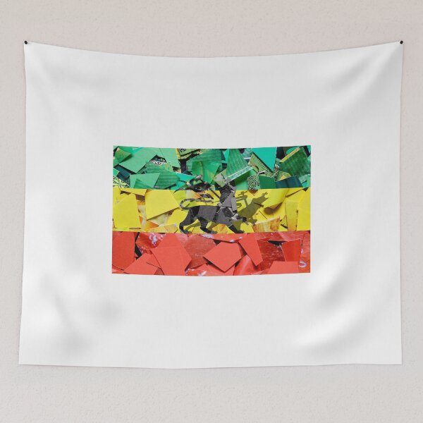 Item preview, Ecological Recycle Rasta flag designed and sold by mhailittlearts.