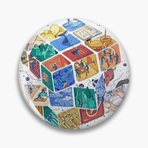 Item preview, space cube designed and sold by selez.