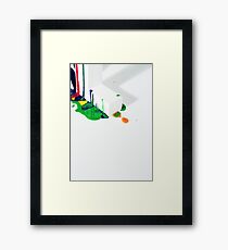 Creative Review - Paint Framed Print