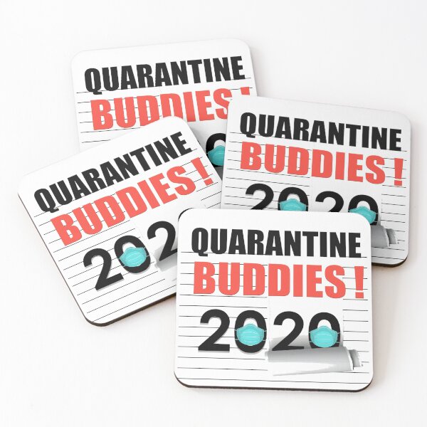 Item preview, quarantine buddies designed and sold by TopDesignArt.