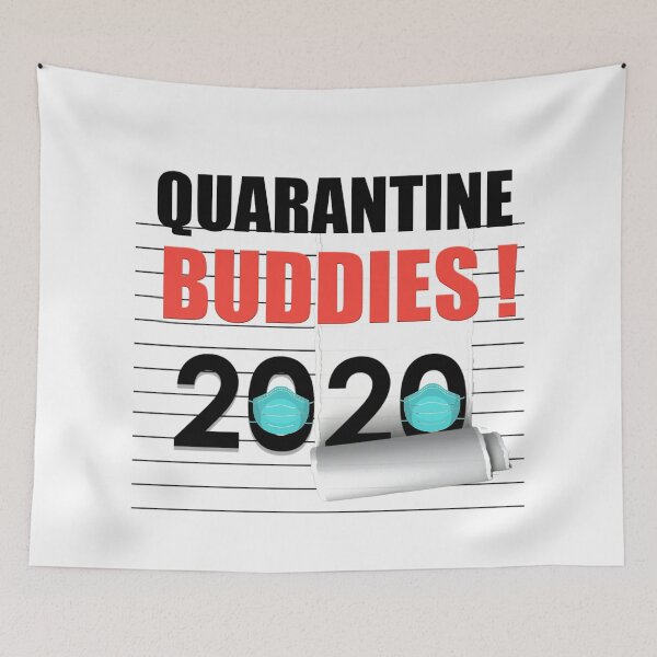 Item preview, quarantine buddies designed and sold by TopDesignArt.