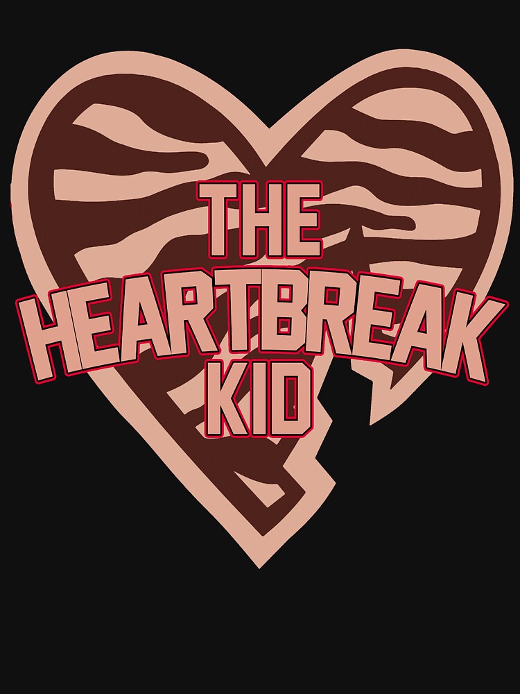 "Vintage Heartbreak Kid WWE Wrestling Double Sided Classic T Shirt" T