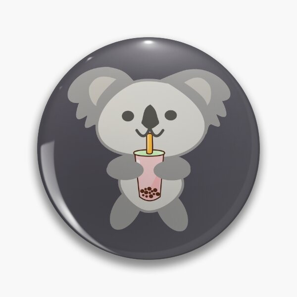 Item preview, Baby Koala Loves drinking Strawberry Boba Tea designed and sold by merchloh128.