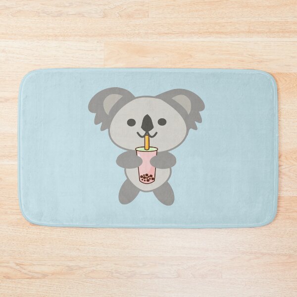 Item preview, Baby Koala Loves drinking Strawberry Boba Tea designed and sold by merchloh128.