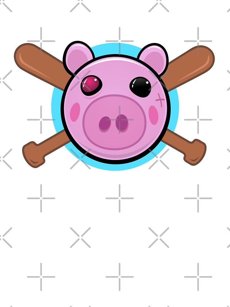 Piggy Pig Game Character Kids T Shirt By Theresthisthing - piggy head roblox free