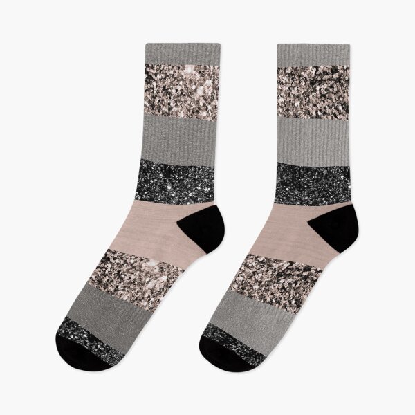 Item preview, Blush Glam Stripes #1 (Photo of Glitter Only - Not Reflective) designed and sold by Anita's & Bella's Art.