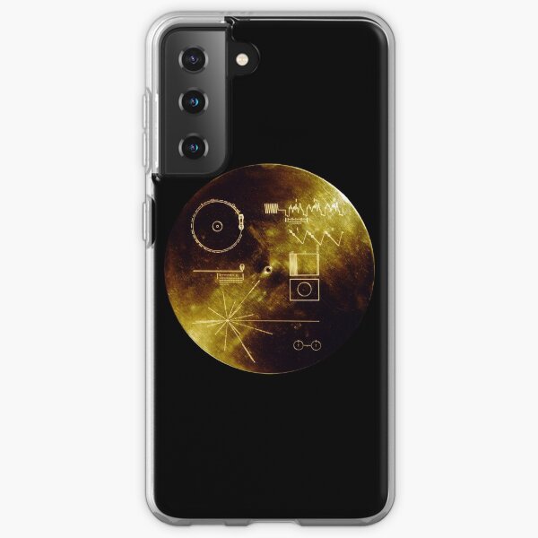 Voyager Golden Record Spacecraft Coque souple Samsung Galaxy