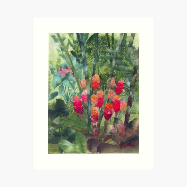 Beehive Ginger Art Print