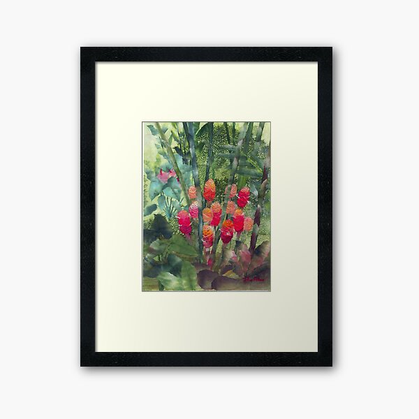 Beehive Ginger Framed Art Print