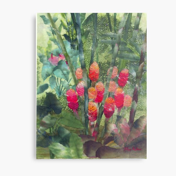 Beehive Ginger Metal Print