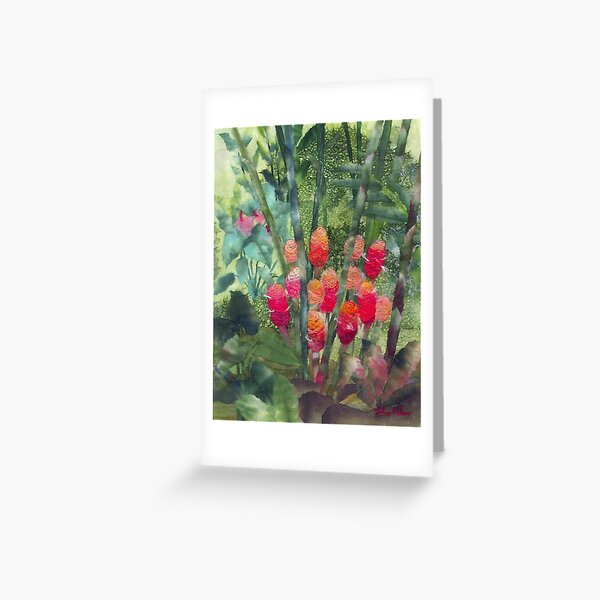 Beehive Ginger Greeting Card