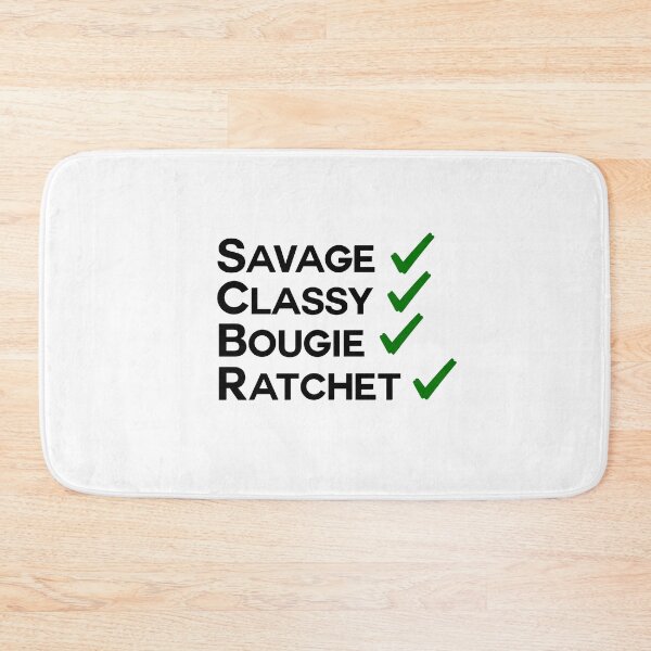 Item preview, savage classy bougie ratchet designed and sold by pikafelix.