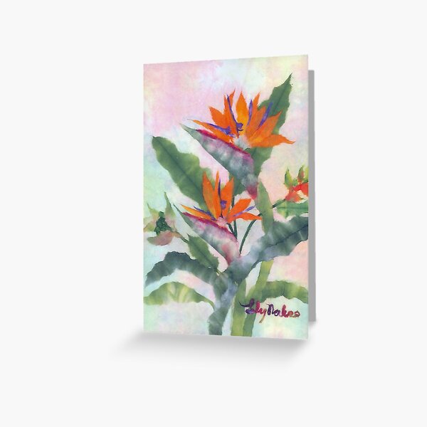 Bird of Paradise 4 Greeting Card