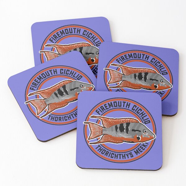 Item preview, Firemouth Cichlid - Tropical Ornamental Aquarium Fish designed and sold by TheAplus.
