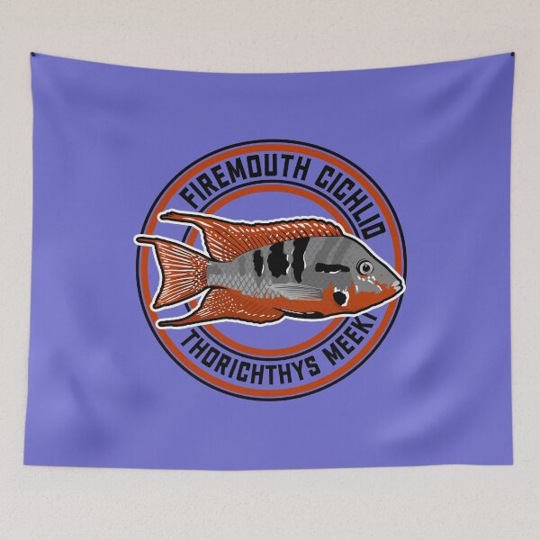 Item preview, Firemouth Cichlid - Tropical Ornamental Aquarium Fish designed and sold by TheAplus.