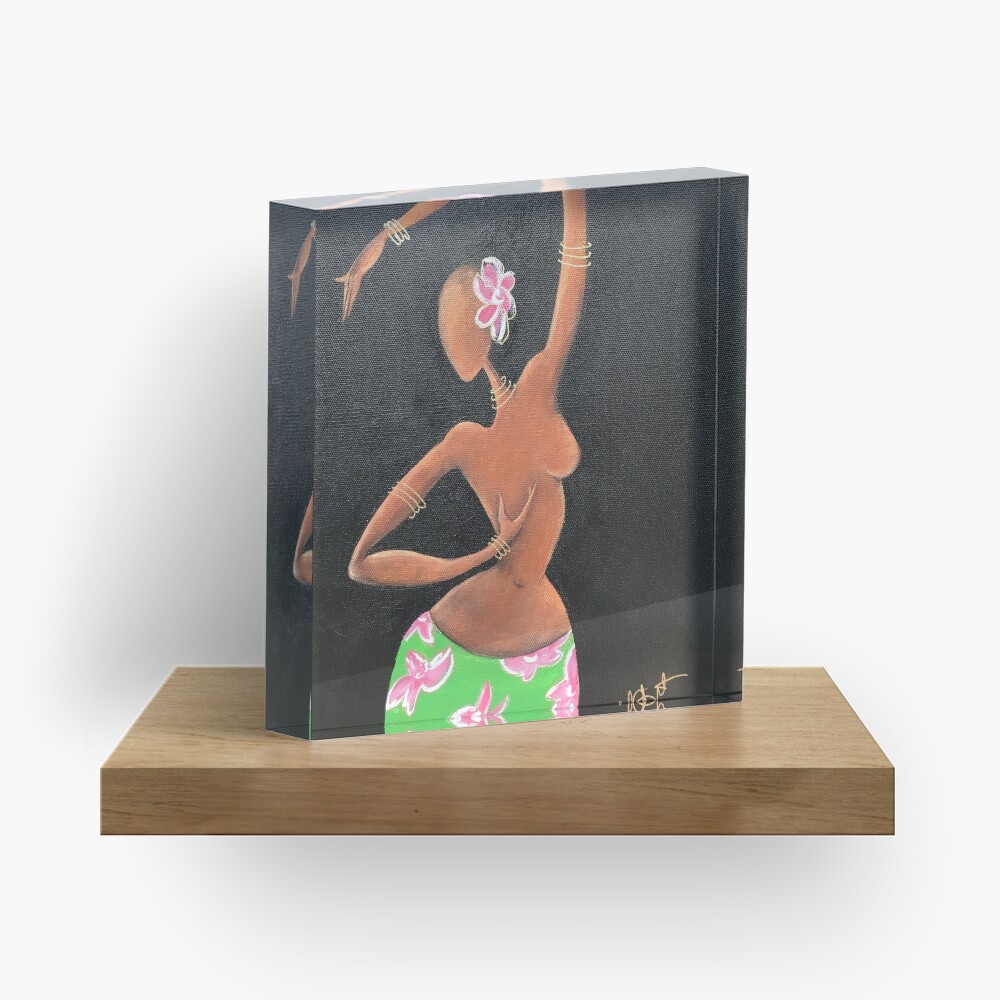 Undefeated Me Acrylic Block
