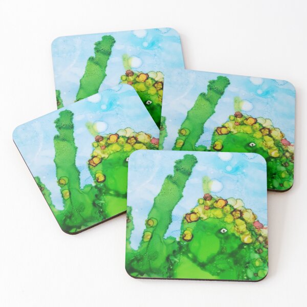 Item preview,  Alcohol ink Dinosaur designed and sold by adapleiades.