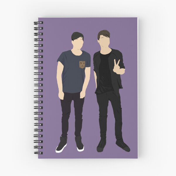 Item preview, Dan and Phil Silhouettes designed and sold by lindsaygreth.