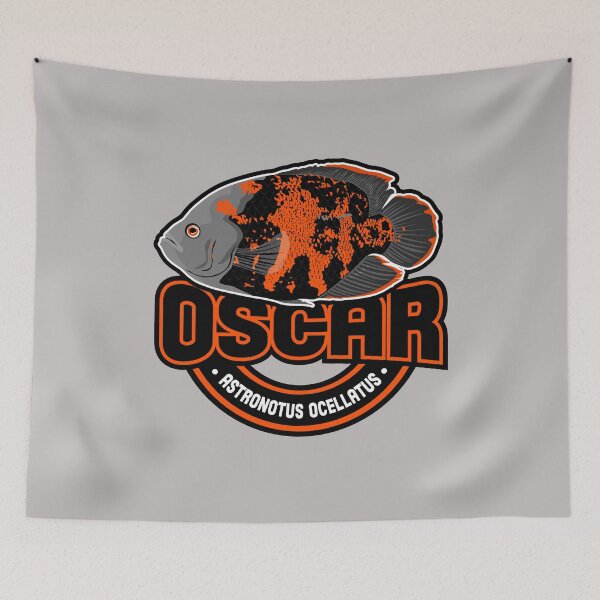 Item preview, Oscar Cichlid - Tropical Ornamental Aquarium Fish Pet Design designed and sold by TheAplus.