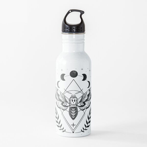 black design. Water Bottle