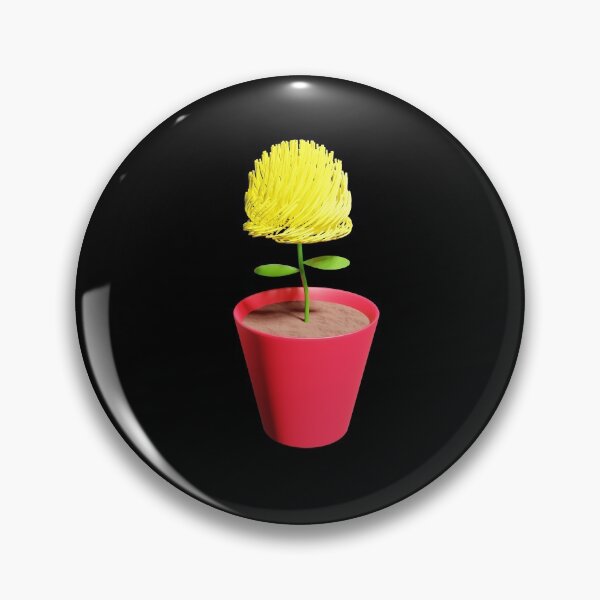 Item preview, Abstract Yellow Rose in flower pot designed and sold by bradm50.