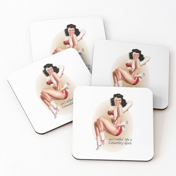 Item preview, Ain't Nothin' Like A Country Girl - Pinup Girl designed and sold by headpossum.