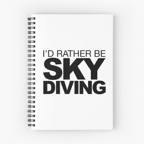Item preview, Id rather be Sky Diving designed and sold by LudlumDesign.
