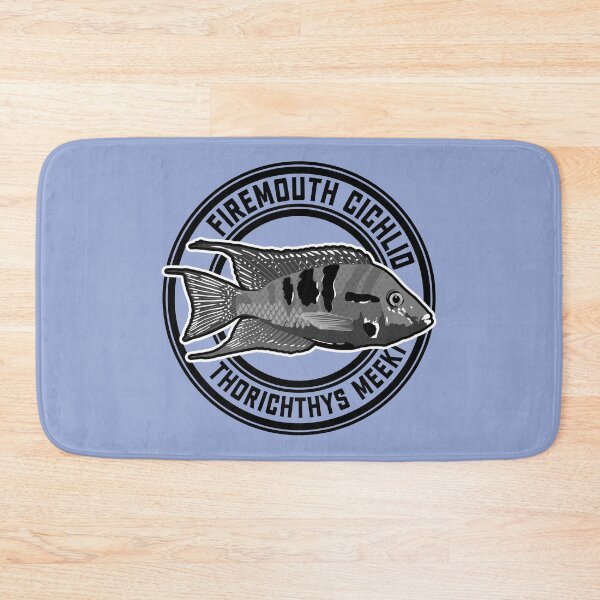Item preview, Firemouth Cichlid - Thorichthys meeki Aquarium Fish b/w designed and sold by TheAplus.